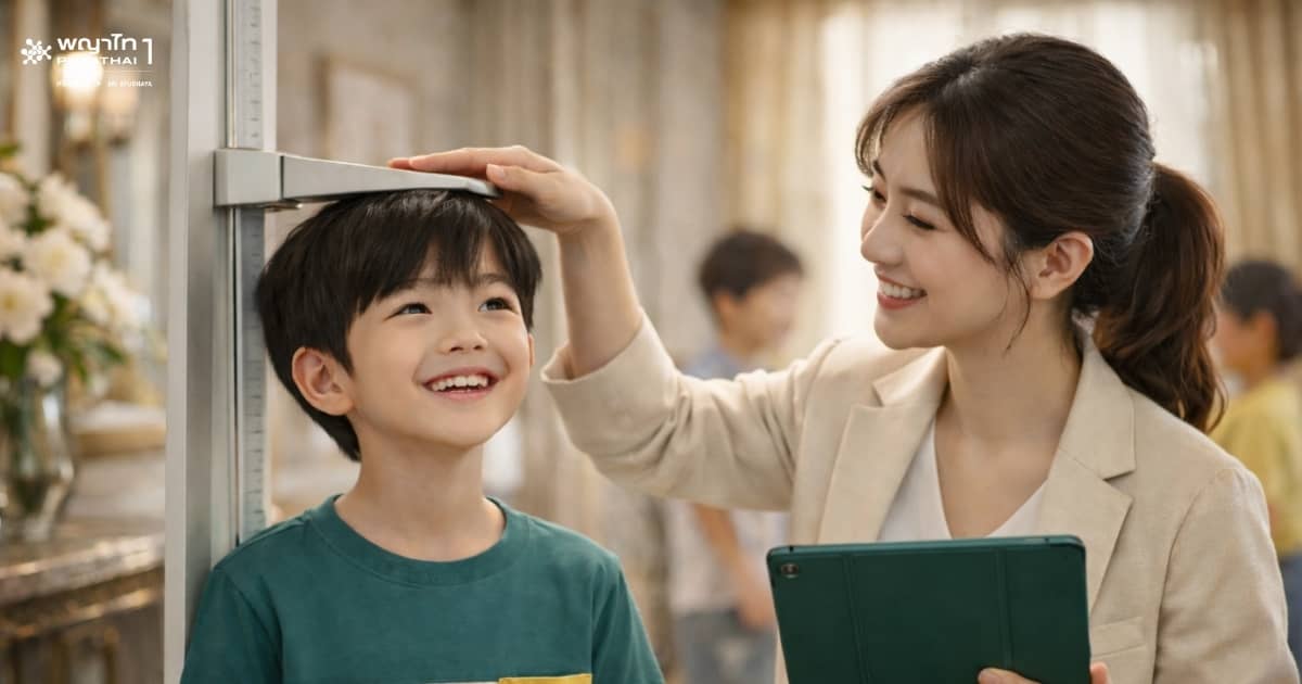โปรแกรมตรวจคัดกรองความสูงในเด็ก อายุ 5-13 ปี